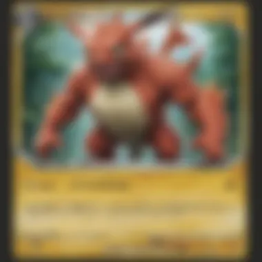 Expert Card Analysis An expert analyzing Pokémon cards with a magnifying glass