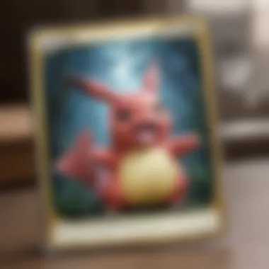 Graded Pokémon Card Detail A close-up of a graded Pokémon card showcasing its pristine condition