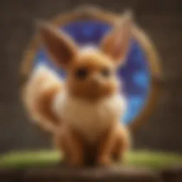 Eevee ready to evolve
