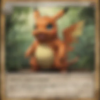 Expert Authentication of Vintage Pokémon Cards An expert inspecting a vintage Pokémon card for authenticity