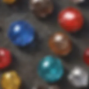 A strategic layout demonstrating how ash gems can influence gameplay dynamics in Pokémon battles.