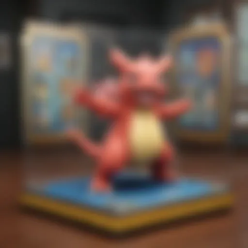 Elegant base set Pokemon card display