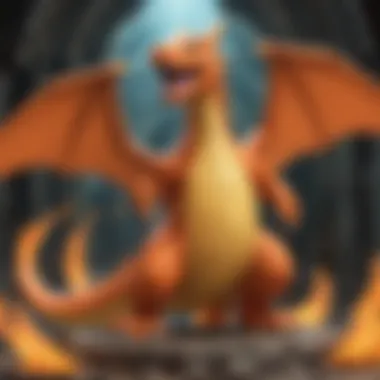 A close-up of a Base Set Shadowless Charizard card showcasing its vibrant artwork and pristine condition