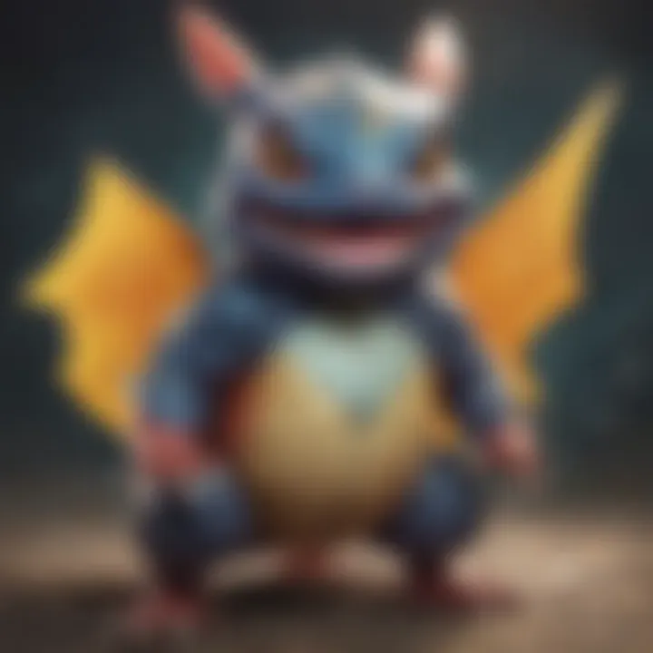 Vibrant Pokemon Card Artistry