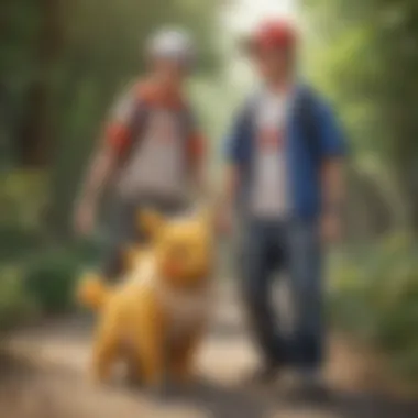 Illustration representing acceptance and understanding in friendships