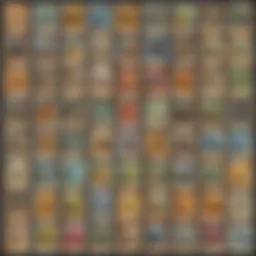 A strategic layout of a well-constructed Pokémon deck showcasing card types and synergies