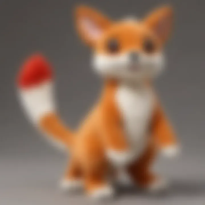 Buizel Plush Toy Close-Up Detail