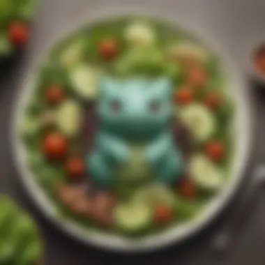 Bulbasaur Salad Creation