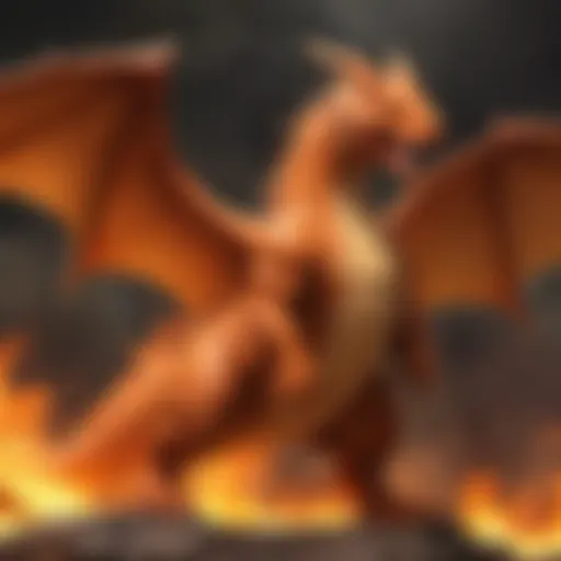 Majestic Charizard in Fiery Glory