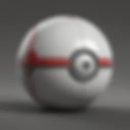 The Poké Ball Plus device showcasing its sleek design
