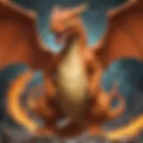 Vintage Charizard card showcasing iconic artwork