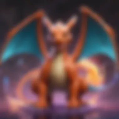 Charizard Holographic Detail