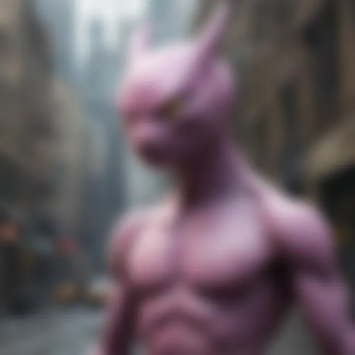 Cinematic showdown with Mewtwo