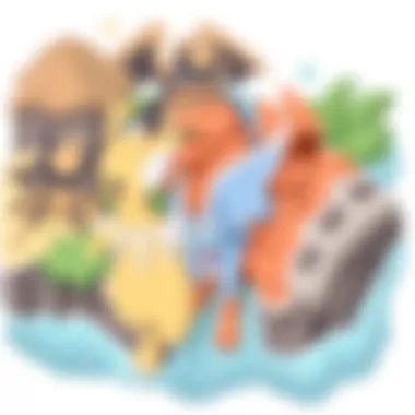 Global Pokémon Regions Map