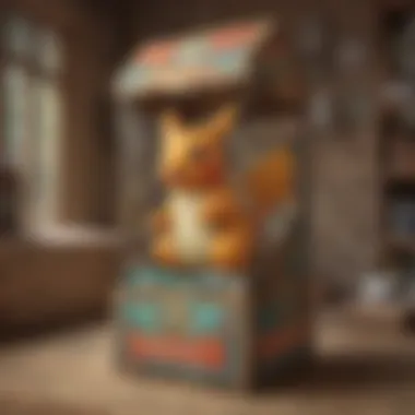 The Value of Condition in Rare Pokémon Boxes Close-up of a rare Pokémon box highlighting its condition