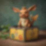 Vintage Pokémon box showcasing original artwork