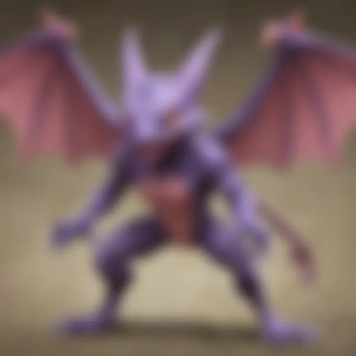 Detailed infographic of Crobat's abilities and move sets.