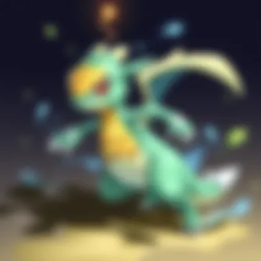 A visual representation of various Pokemon abilities and their effects