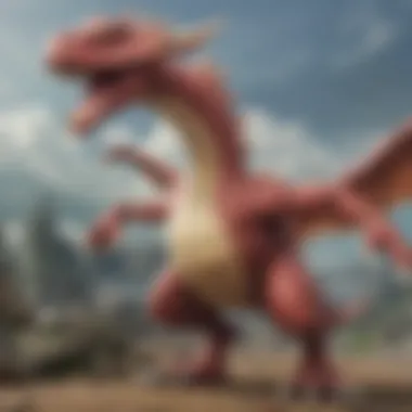 Pokémon Battle Mechanics Gameplay screen displaying a battle scene between Pokémon, highlighting strategic mechanics.