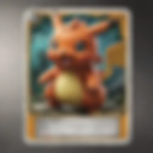 A close-up of rare Pokémon cards showcasing their unique designs and holographic features.
