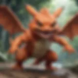Artistic design of custom Pokémon card