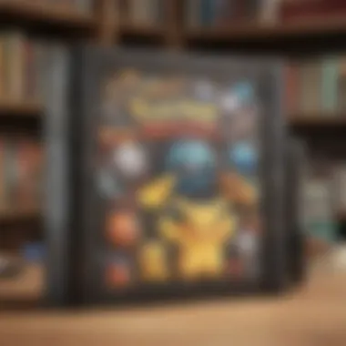 Creative Pokemon Binder Storage Solution