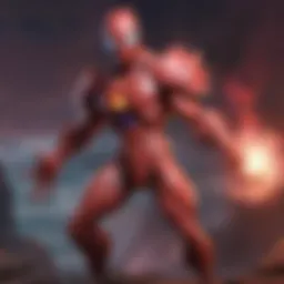 Mysterious Crimson Aura