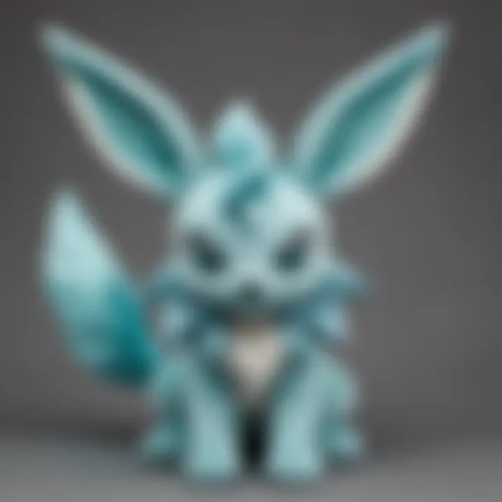 Detailed Craftsmanship of Glaceon Plush