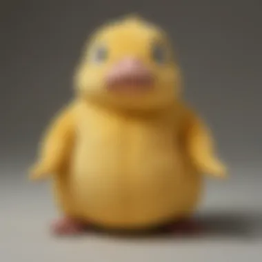 Detailed Craftsmanship of Psyduck Plush Detailed Craftsmanship of Psyduck Plush