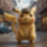Artistic representation of Detective Pikachu card