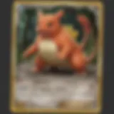 A detailed view of rare Pokémon cards