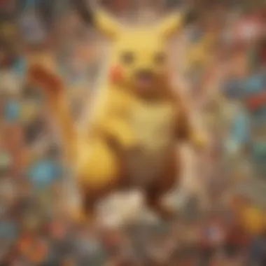 Market Dynamics of Pokémon Trading Cards Graph illustrating market trends and values of Pokémon trading cards.