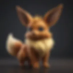 Eevee VMAX card showcasing its vibrant artwork