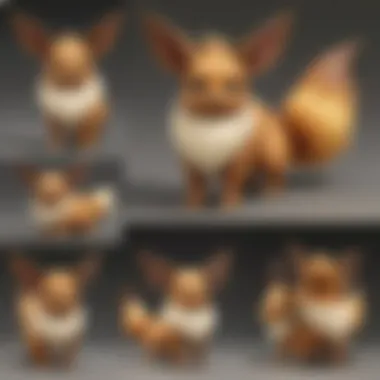 Illustration of Eevee demonstrating its versatile evolution