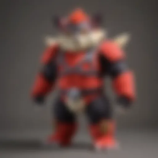 Exquisite Craftsmanship of Emboar Plush Toy