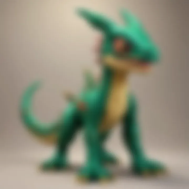 Enchanting Features of Shiny Rayquaza Plush