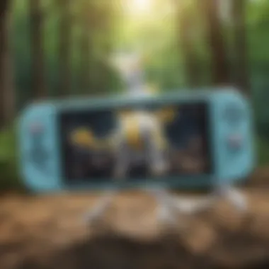 Illustration showcasing enhanced user experience on Nintendo Switch Lite