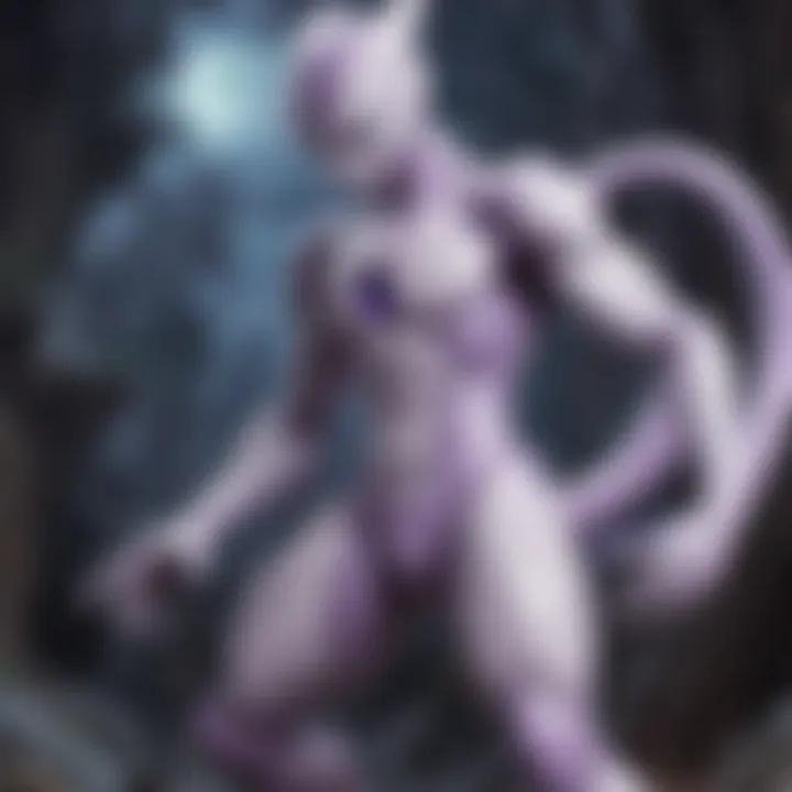 Enigmatic Mewtwo Pokemon Card