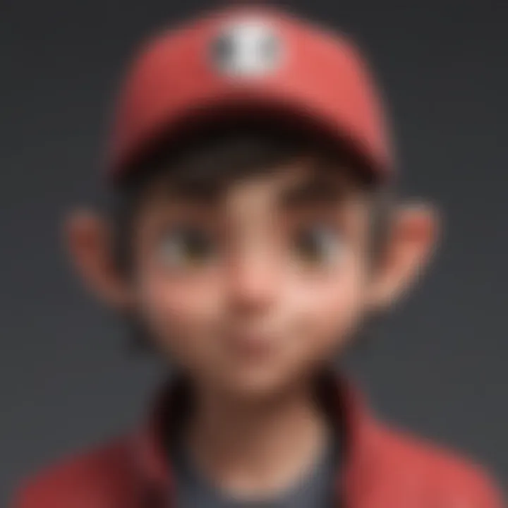 Ethan's Hat Reflecting Character Depth in Pokemon Universe