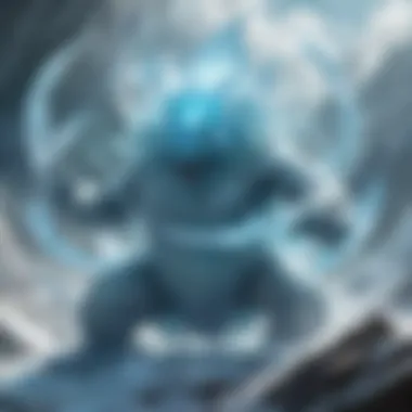 Ethereal Glacial Vortex Pokemon Card