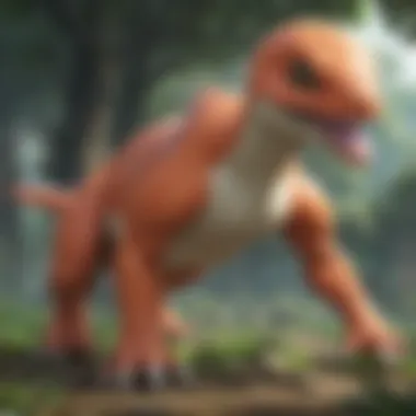 Trainer Utilizing a Pokemon Value Resource A Pokemon trainer engaging with an online value site