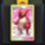 A close-up view of rare Pokémon cards displayed in a collection binder