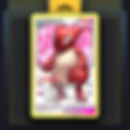 A close-up view of rare Pokémon cards displayed in a collection binder