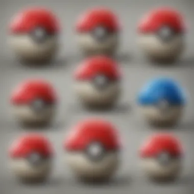 Classic Pokeball evolution