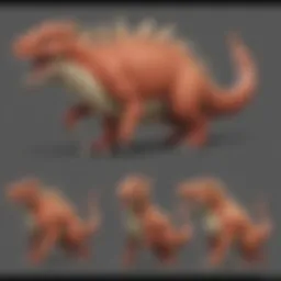 Diverse Pokémon evolutions showcasing different methods