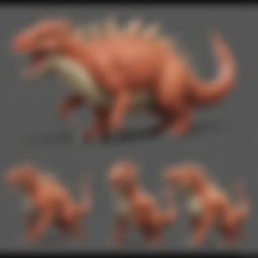 Diverse Pokémon evolutions showcasing different methods