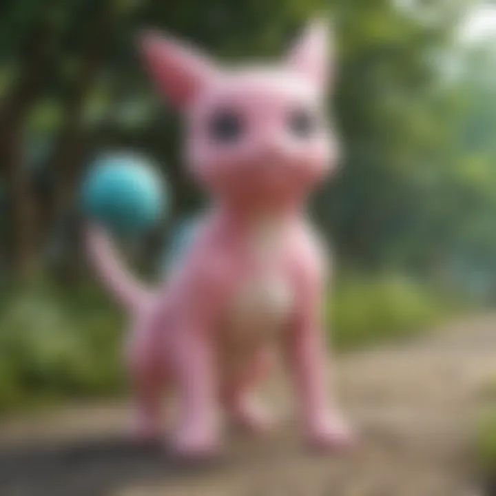 Expert analysis on catching Mew illustration