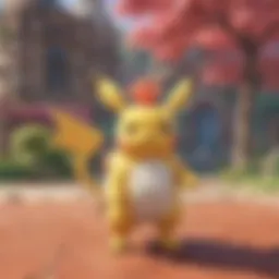 Digital version of Pokémon Sword displayed on a console