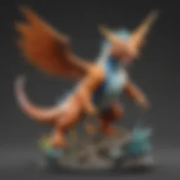 Majestic figurine of legendary Pokemon