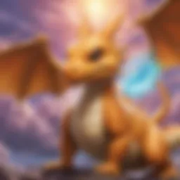 Mystical Dragonite Pokemon card